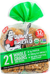 Daves Killer Bread Organic Burger Buns, 21 Whole Grains & Seeds, 6g Protein, 12g Whole Grains,, 16Count (2)