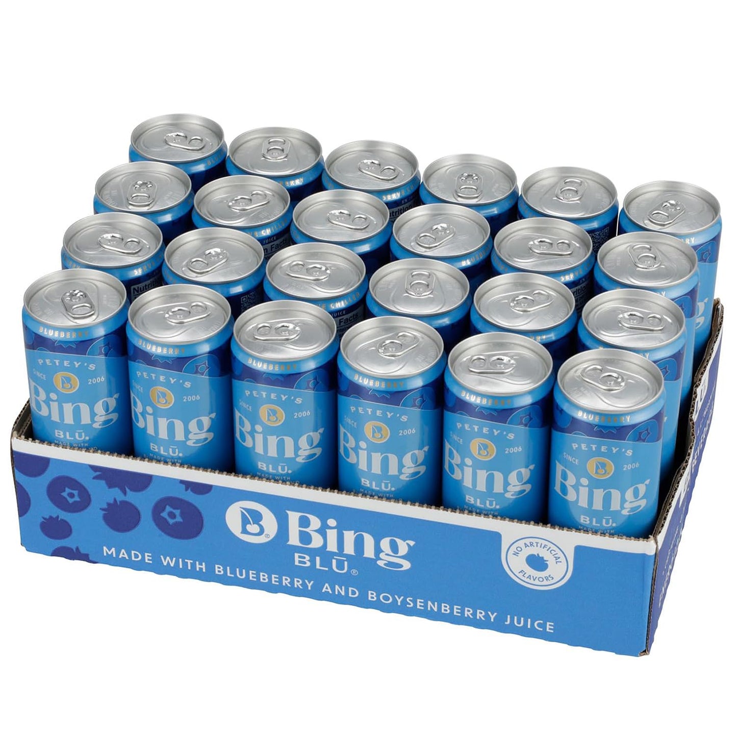 Bing Beverage Bing Blu, 12oz (pack of 24)