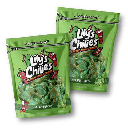 Lilys Chilies, Sour and Chili Chewy Candy (Chili Apple Belts)