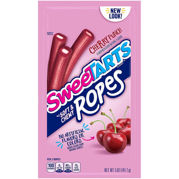 Sweetarts Ropes, Cherry Punch,10 Count (Pack Of 12)