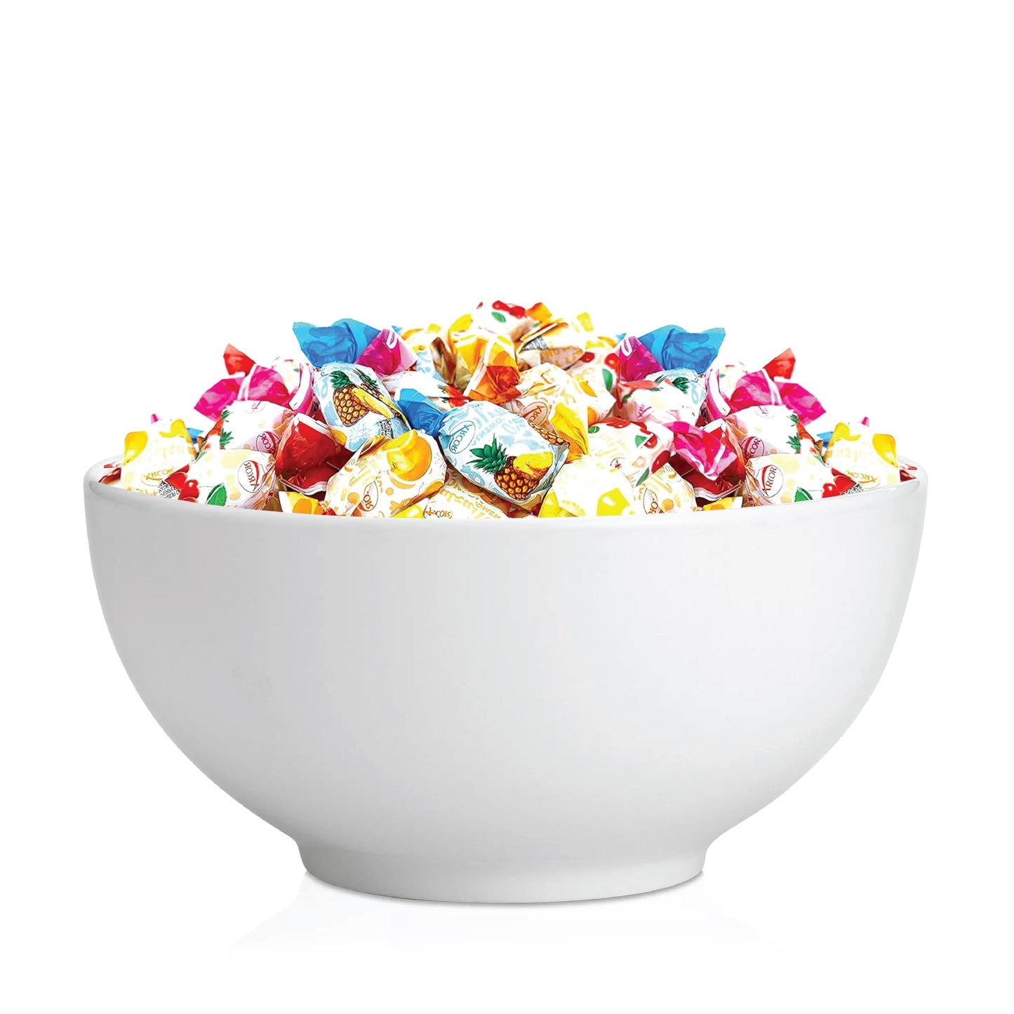 Arcor Fruit-Filled Hard Candy, Assorted Flavors, Bulk Pack 2 Pounds (About 130 Count)