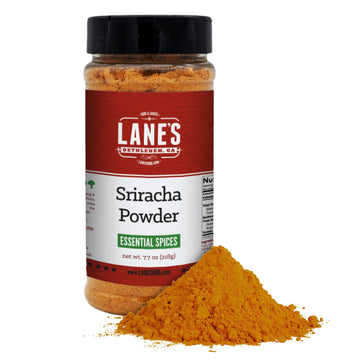 Lane's Sriracha Seasoning Powder, All-Natural Sriracha Powder Seasonings and Spices for Cooking, Goes Well with Meat & Vegetable