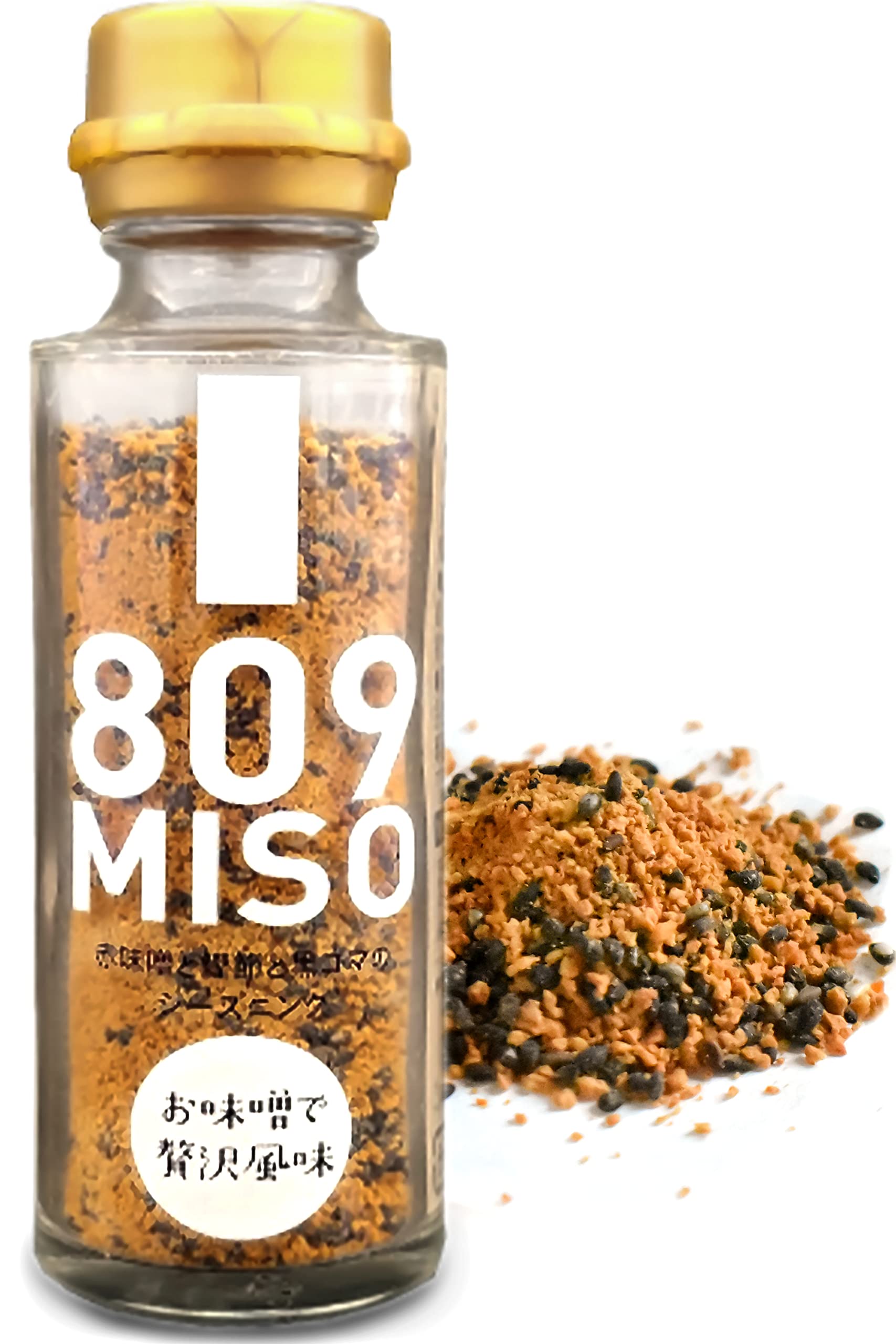 Japanese Furikake Seasoning, Rich Red Miso With Dried Bonito Flakes And Black Sesame (45G), Made In Japan,Sold By Japanese Compa
