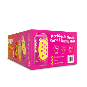 Poppi Variety Pack, 12 Oz, 15-Count