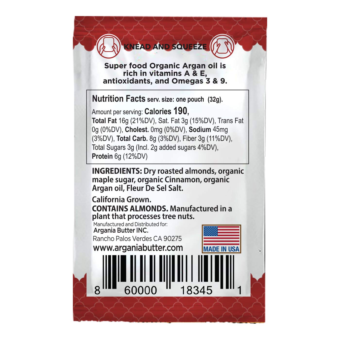 Argbut Mpl Cinn Almd Btr ( 10 X 1.15 Oz   )