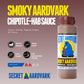 Secret Aardvark Smoky Chipotle Hot Sauce, Mild, Non-GMO, Low Sugar, 8 fl oz, 1 Pack, Model 0853393000283