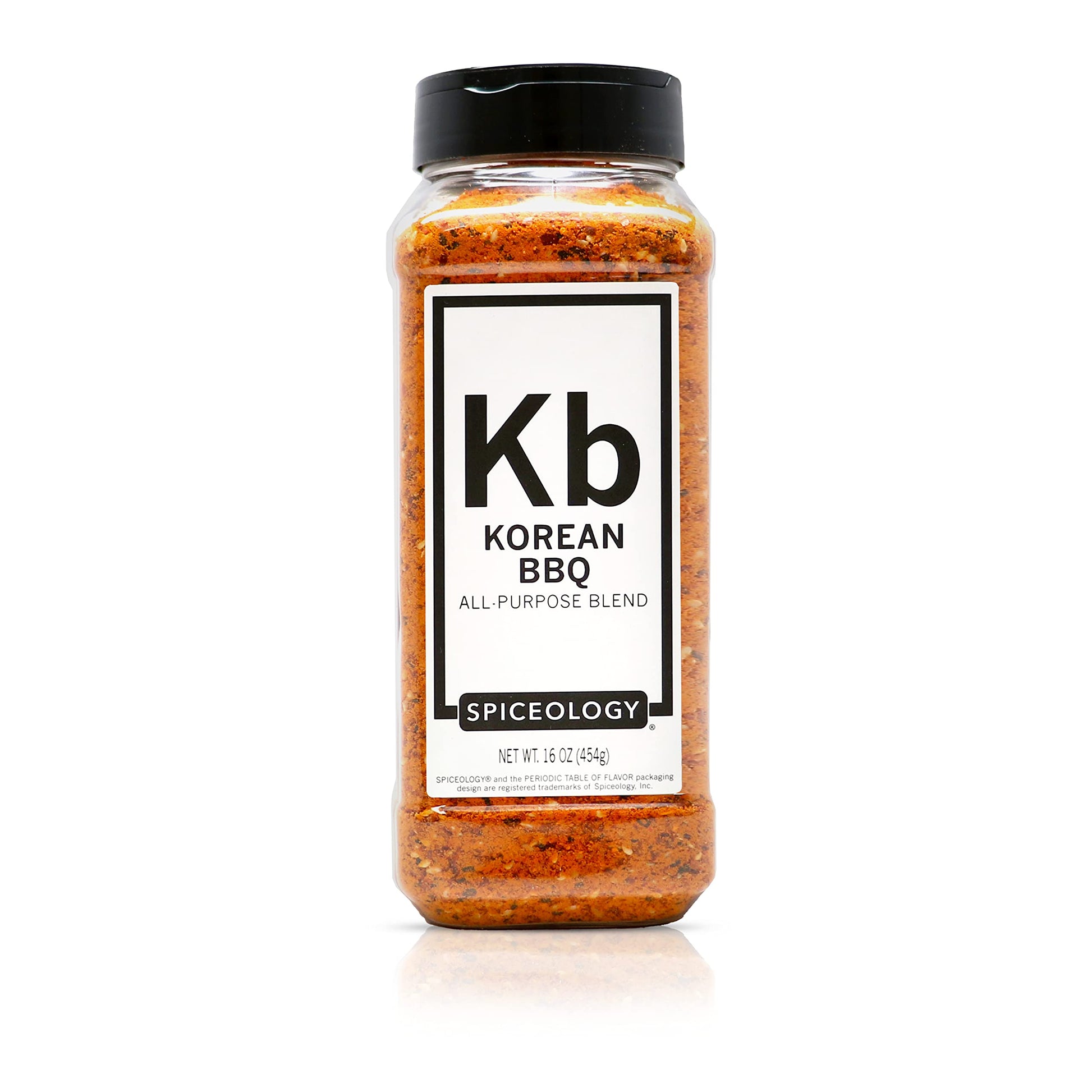 Spiceology – Korean Bbq Seasoning – Sweet & Savory Asian Spice Rub With Gochugaru, Sesame, Garlic & Soy – Perfect For Bbq, Bulgogi, Ramen, Stir Fry, Steak, Pork, Chicken, Noodles & More – Korean Spice Blend & Dry Rub – 16 Ounces