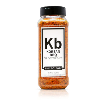 Spiceology – Korean Bbq Seasoning – Sweet & Savory Asian Spice Rub With Gochugaru, Sesame, Garlic & Soy – Perfect For Bbq, Bulgogi, Ramen, Stir Fry, Steak, Pork, Chicken, Noodles & More – Korean Spice Blend & Dry Rub – 16 Ounces