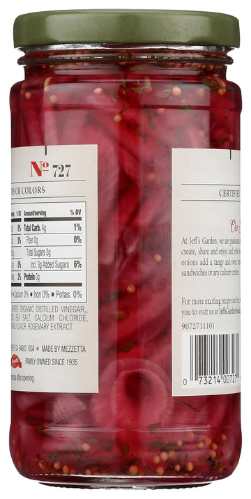 Jeff'S Garden Pickled Red Onions, 12 Fz