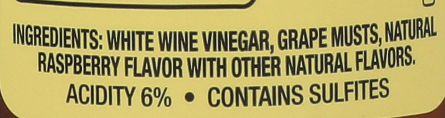 Alessi Foods White Balsamic Raspberry Blush Vinegar, 8.5 Fl Oz, Red, Model 00035062