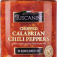 Tuscanini Premium Italian Chopped Calabrian Chili Peppers In Sunflower Oil, 10.9 oz | All Natural | Nothing Artificial | Crushed