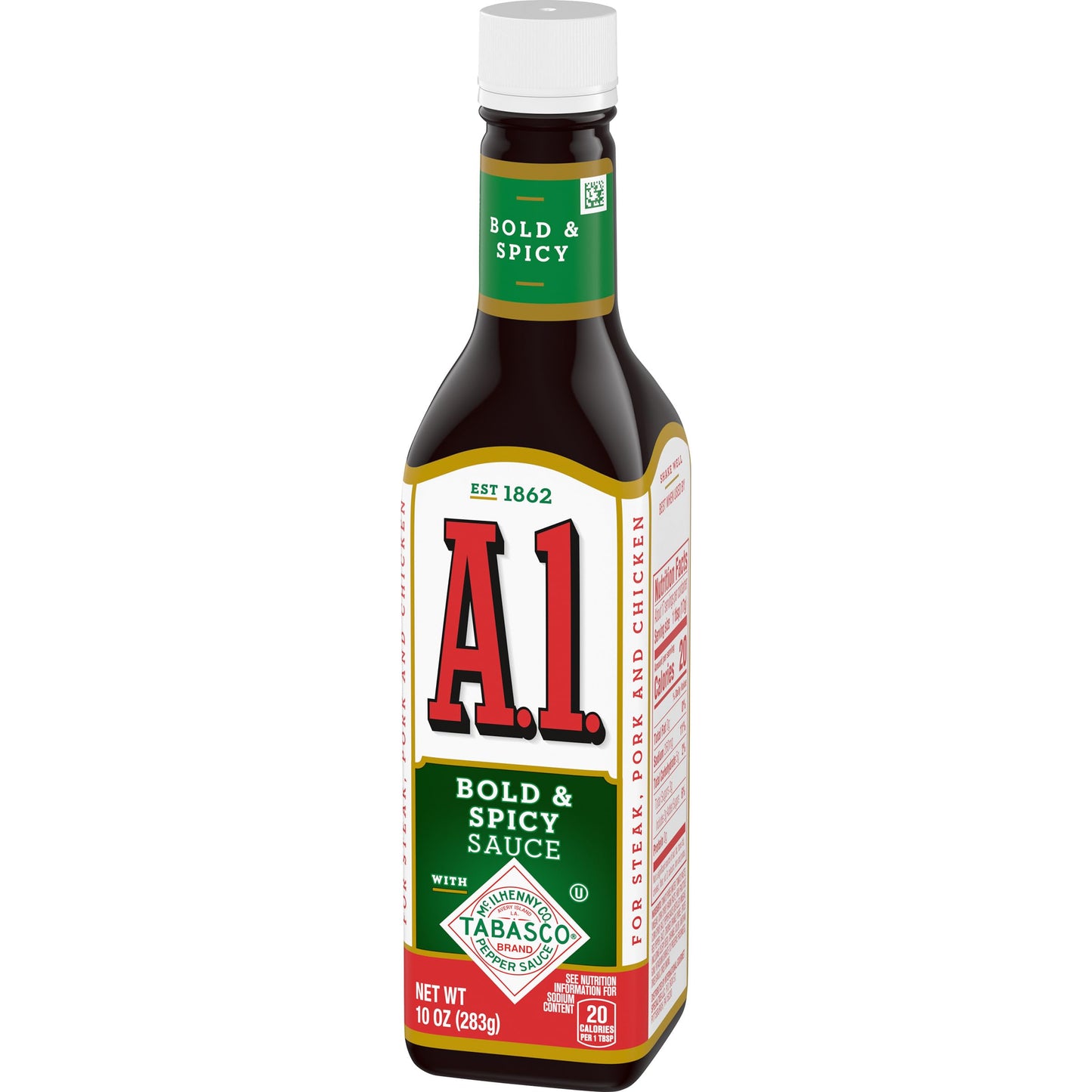 A.1. Bold & Spicy Sauce Bottle, 10 Oz (Pack of 4)