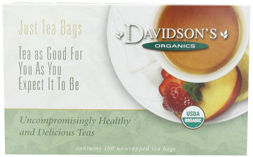 Davidson's Organics, Imperial Green, 100-count Unwrapped Tea Bags