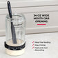 Apron Maven Sourdough Starter Kit - 34 oz Jar with Scale & Accessories - Clear, Model SDK34