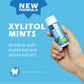 Dc24 Daily Care Xylitol Erythritol Mints, No Aspartame Sugar Free Mints, Low-Calorie, Refresh Breath Mints Keto Peppermint 30 Pi