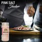 Himalayan Chef Himalayan Salt Fine Glass Shaker 17.5 Oz 1.1 Pound Pack