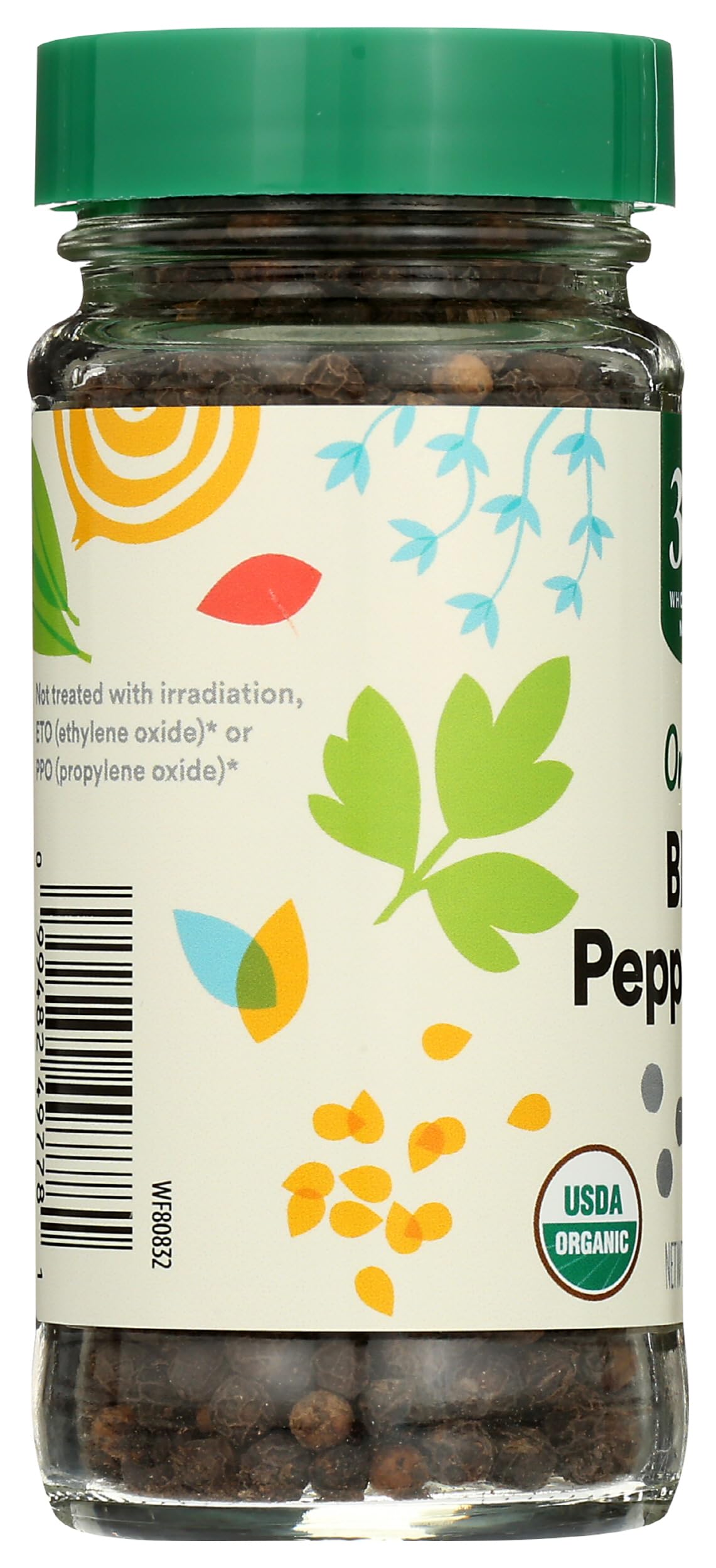 365 by Whole Foods Market  Organic Black Peppercorns  1.87 Ounce