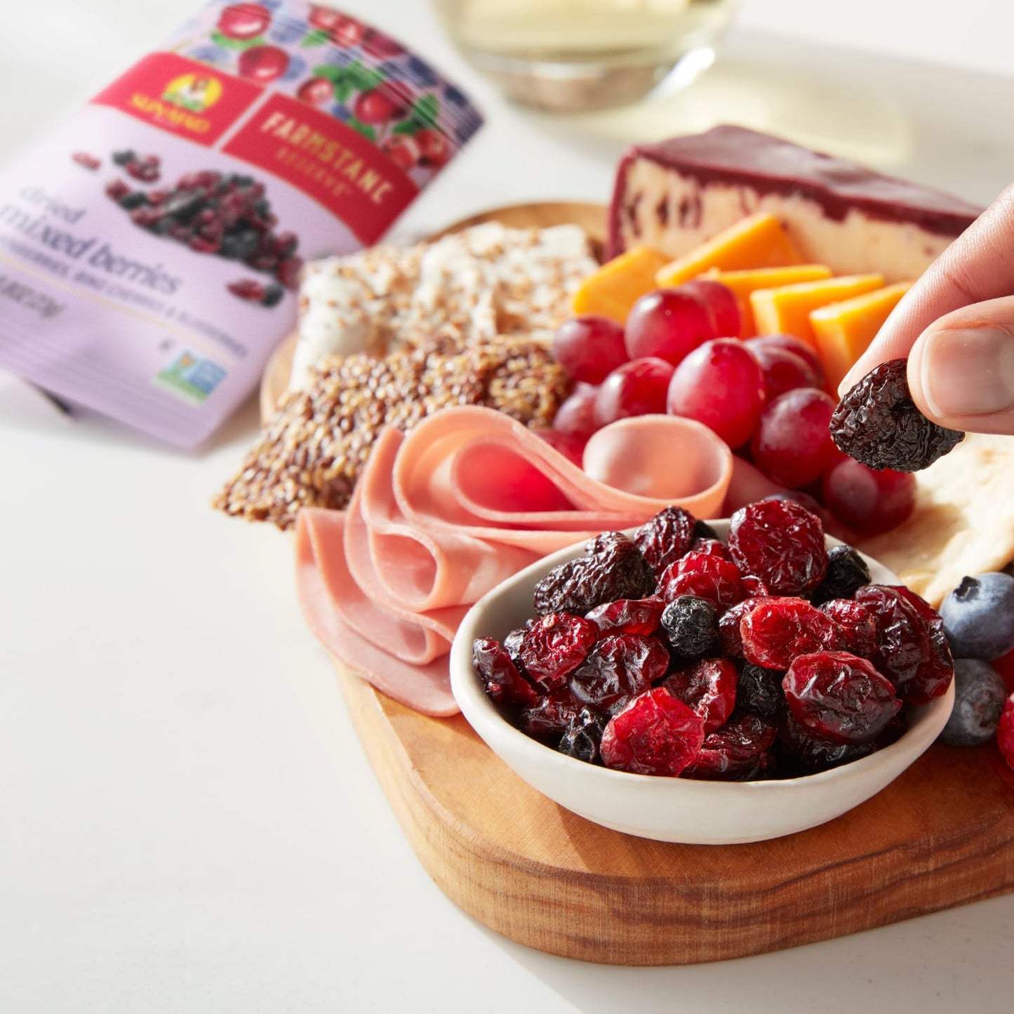 Sun-Maid Farmstand Reserve Dried Mixed Berries - (5 Pack) 0.8 Oz Snack Bag - Dried Fruit Snack For Natural Sweeteners