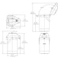 Bunn 2.5 Liter Lever-Action Airpot, Stainless Steel, 32125.0000