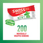 Swiss Imports Sugar Free Bonbons Hard Candy Drops, Mint, 200 Individually Wrapped Pieces, 500G/17.6Oz