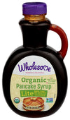 Wholesome Sweeteners 20-Ounce Organic Lite Pancake Syrup, Non Gmo, Gluten Free & Vegan, Perfect For Pancakes, Waffles And More,