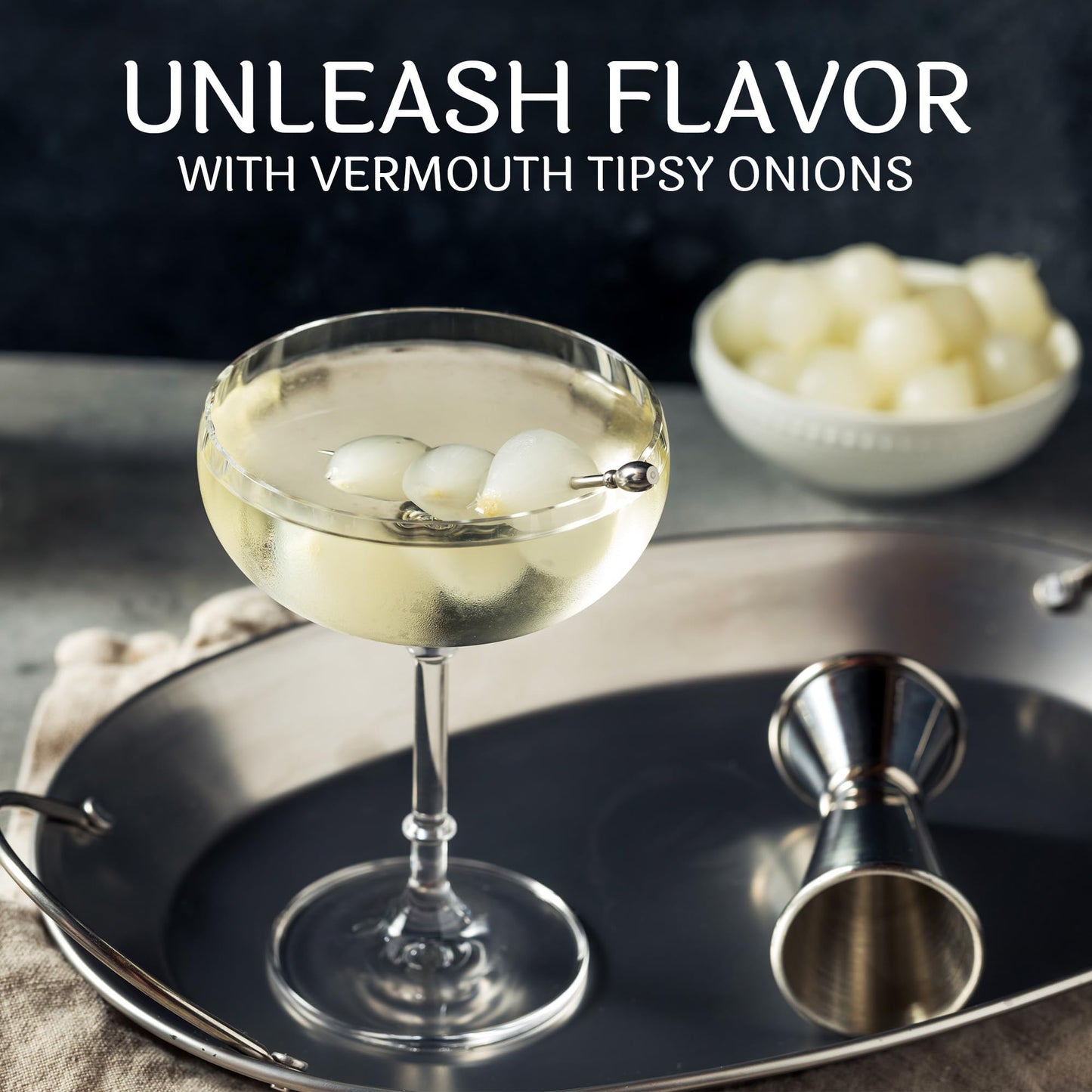Sable and Rosenfeld Tipsy Onions 10.9 Ounce, 10.9 Ounce (Pack of 6)