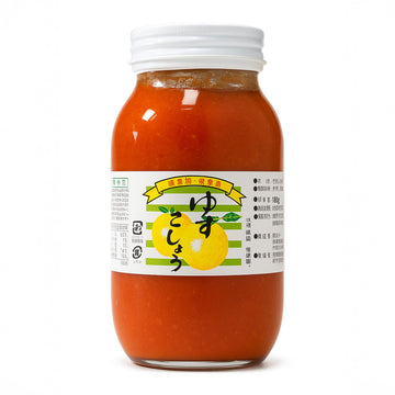 [Product Of Japan] Top-Grade Red Yuzu Kosho - Restaurant Size | All-Natural Japanese Citrus Chili Paste | No Added Color | Rich  Mellow Heat With Umami Depth | Vegan & Gluten-Free - 2.2 Pound