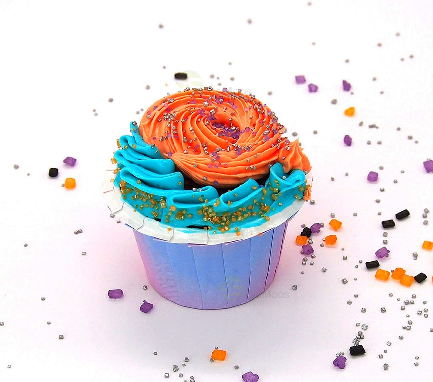 Se Si&Moos Purple Sanding Sugar Purple Edible Sparkling Sprinkles Sanding Sugar Crystals For Cookie Decorating Edible Glitter Ri