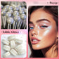 Bayep Shimmer White Edible Glitter for Drinks, 30g Luster Dust for Cake and Party Supplies
