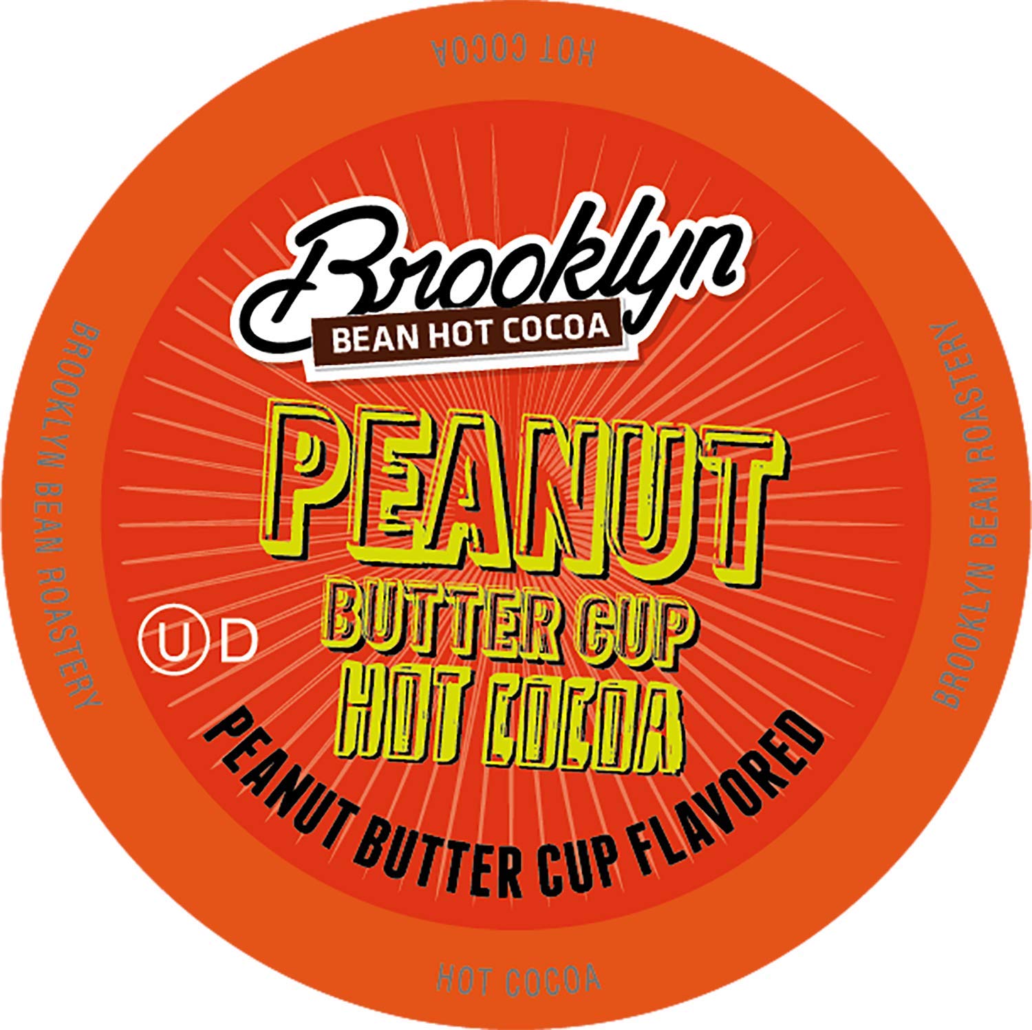 Brooklyn Beans Peanut Butter Chocolate Hot Cocoa Pods  Compatible with 2.0 K-Cup malt-inspired  40 Count