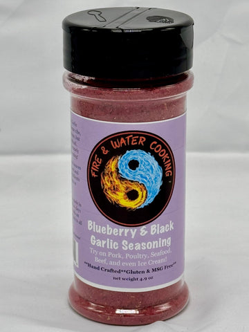 Fire & Water Cooking Blueberry and Black Garlic Seasoning