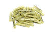 FAGEGFA 50PCS 12-10 AWG Yellow Heat Shrink Butt Connectors Waterproof Insulated Crimp Butt Splice Electrical Connectors