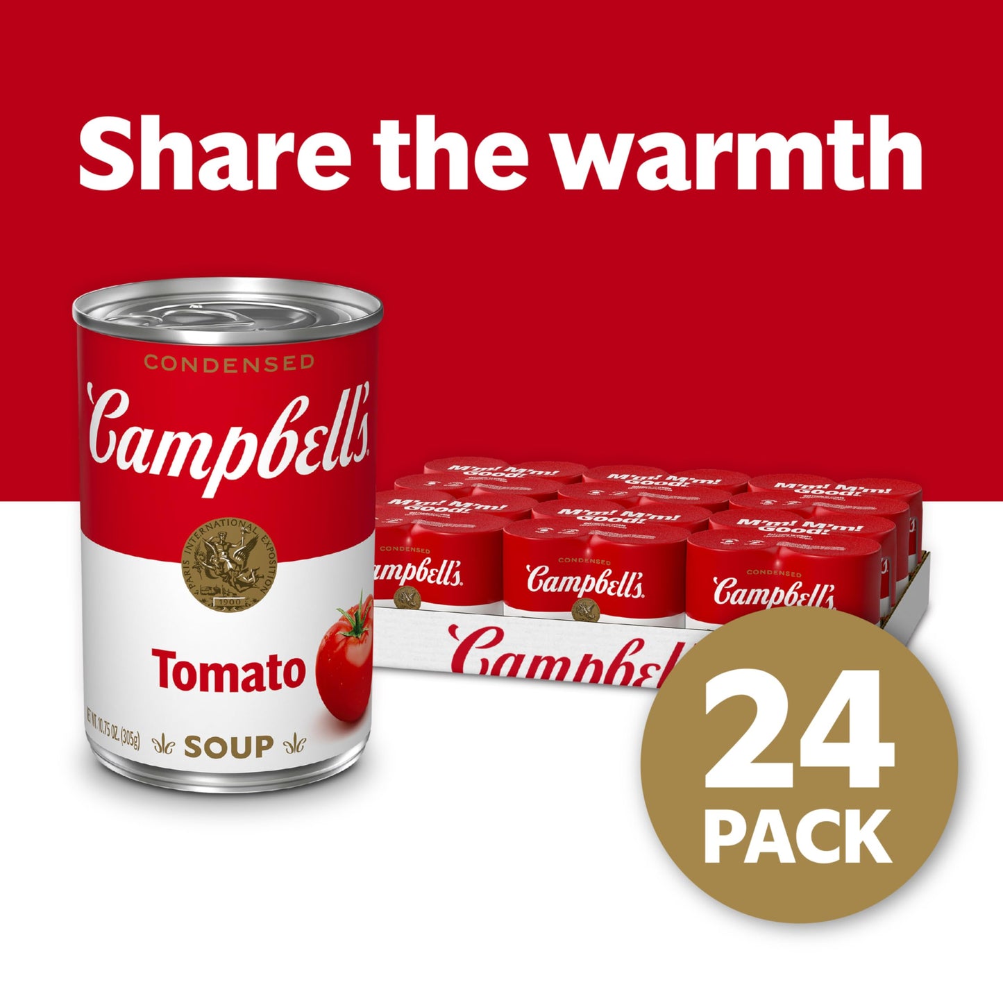 Campbell s Condensed Tomato Soup, 10.75 oz Can (24 Pack)