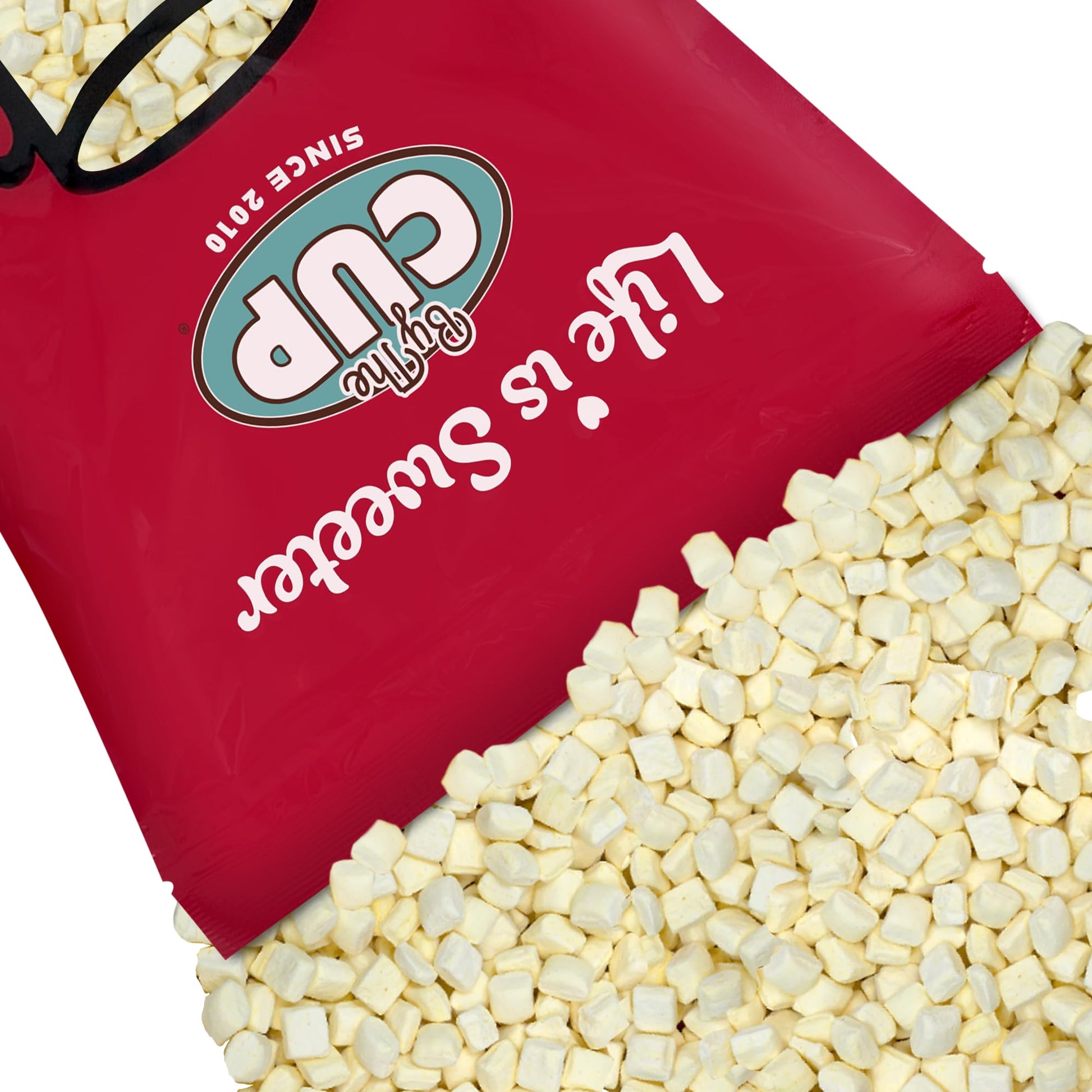 By The Cup Butter Mint Puffs, 4.5 Pound Bulk Bag