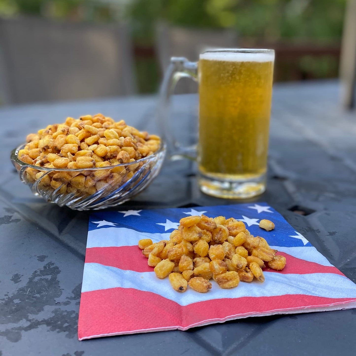 Sour Cream & Onion Korn Nutz | Soft Crunch Toasted Corn | Roasted Crunchy Corn Made In The Usa | Runnin Wild Foods | 1-Pound Tot