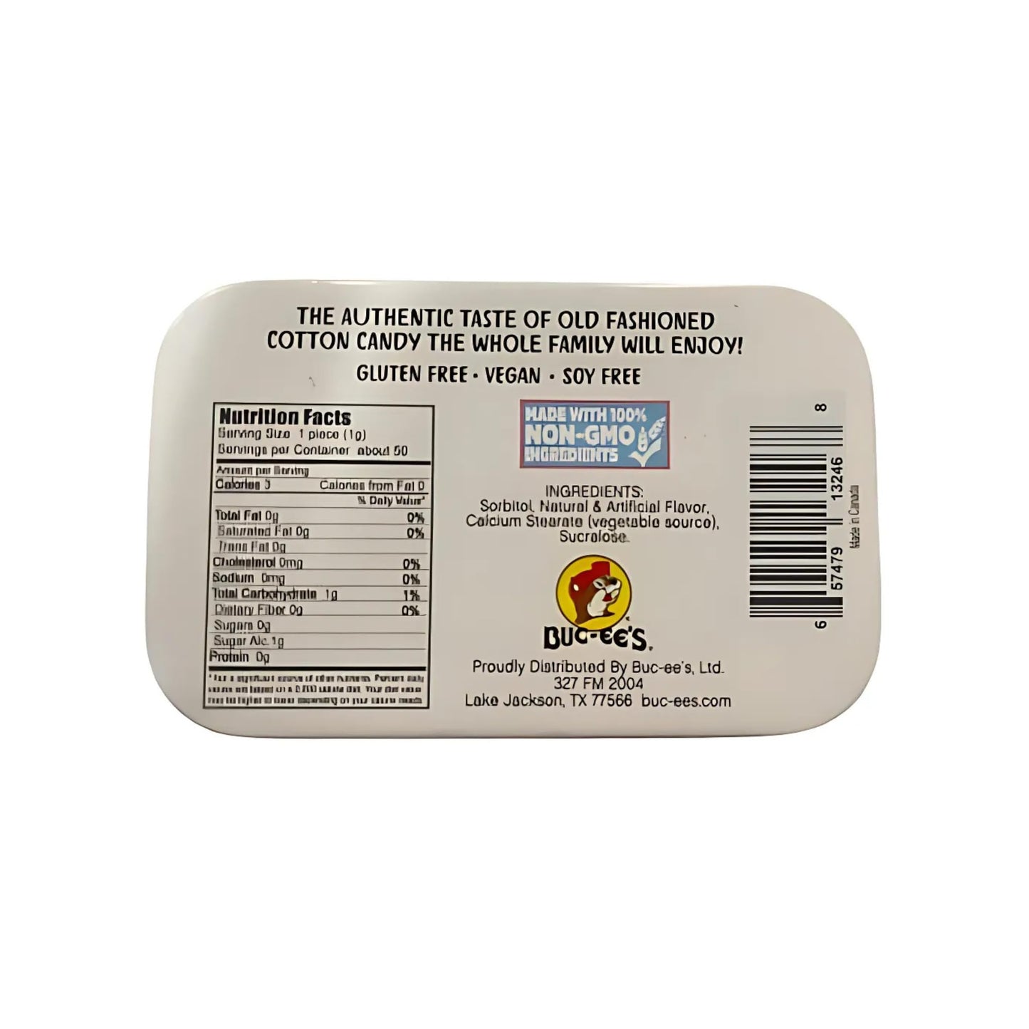 Buc-Ee'S Fresh Breath Mints - Sugar-Free, Gluten-Free, Long-Lasting Breath Freshener, Strong Mouth Watering Mints For Dry Mouth,