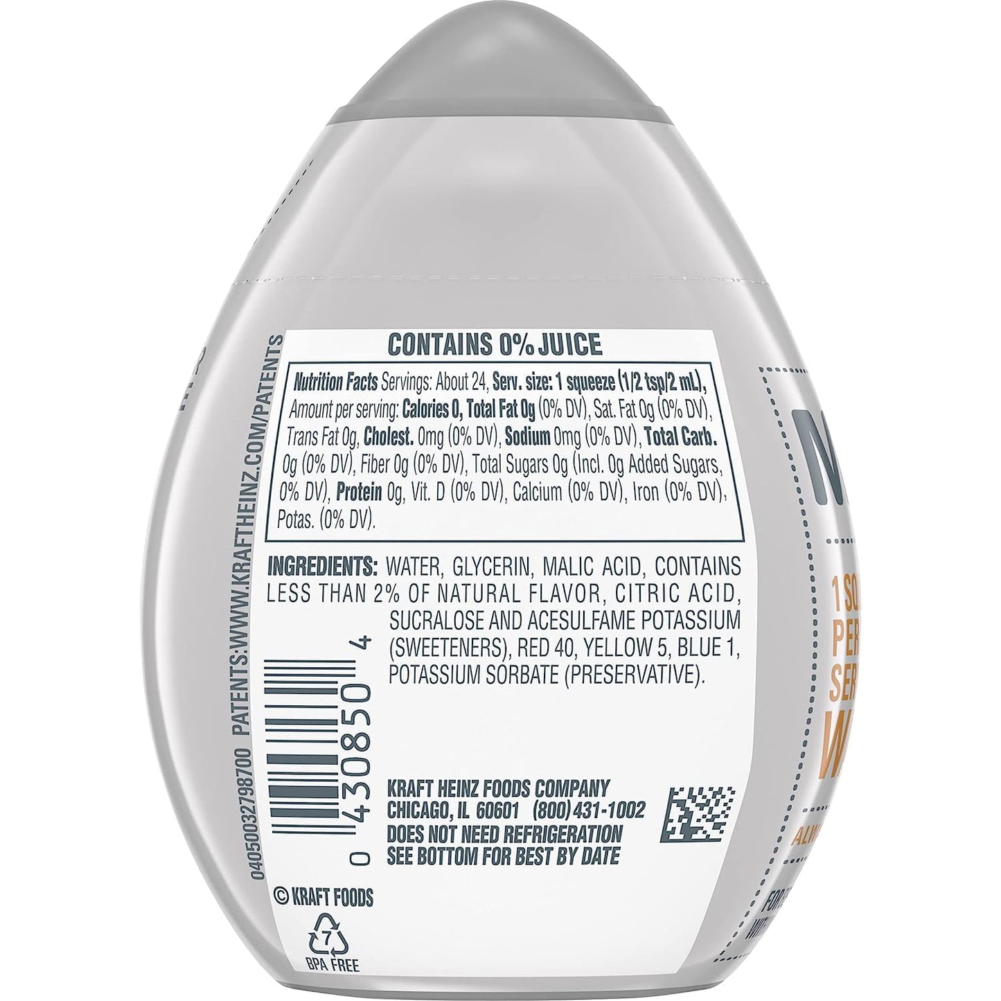 Mio Water Enhancement Variety Pack Includes 3 Orange Tangerine And 3 Mango Peach 1.62 Fl Oz Each (Pack Of 6)