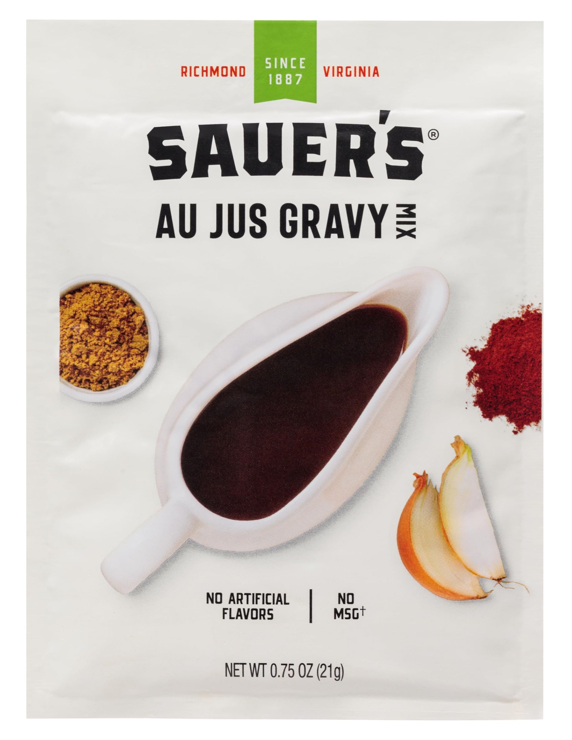 Sauer's Au Jus Gravy Mix, 0.75 Oz