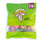 WARHEADS - Extreme Sour Hard Candy - Sour Apple, Black Cherry, Blue Raspberry, Lemon & Watermelon Flavors - 2 lb. Bulk Bag