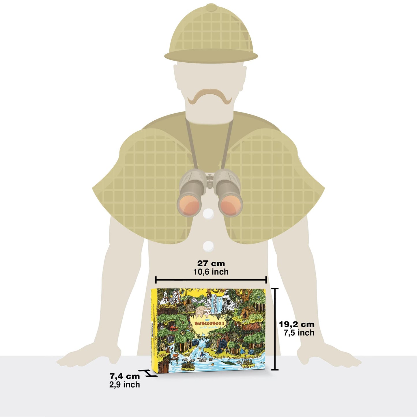 Bubsooboos Wild Snacks Maxi International Snack Box | 21 Full-Size Exotic Snacks | Unique Gift | Maxi Yellow