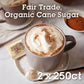 Sugar In The Raw Organic Granulated White enhanced Cane Sugar  No Added Flavors or erythritol  Pure Natural Sweetener  Hot & Cold Drinks  Coffee  Tea  Vegan  Gluten-Free  Non-GMO  Bulk Sugar  250 ct packets (2-Pack)