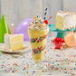Frostline Birthday Cake Soft Serve Ice Cream Mix, Lactose & Gluten Free - Just Add Water, Dairy, Or Dairy Free Alternative, Use