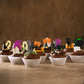 Gyufise 24Pcs Hcus Pous Cupcake Toppers Glitter Witch Hair I Smell Children Halloween Cupcake Picks For Halloween Hocus Pocus Th