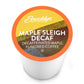Brooklyn Beans Coffee Pods, Decaf Maple Sleigh, 40 Count, Compatible with K Cup malt-inspired, Model BB MSD40