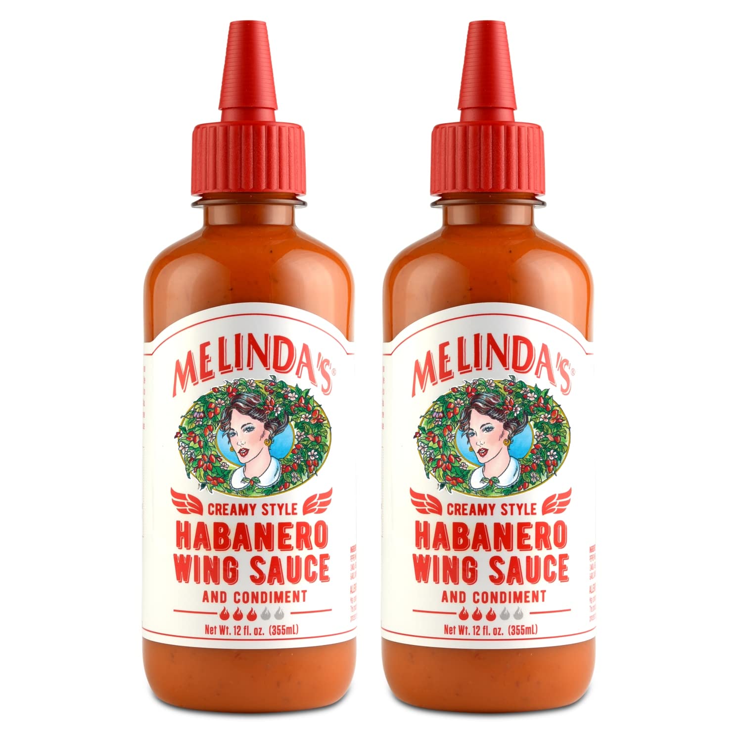 Melinda'S - Creamy Style Habanero Wing Sauce - 12Oz, 2Pck