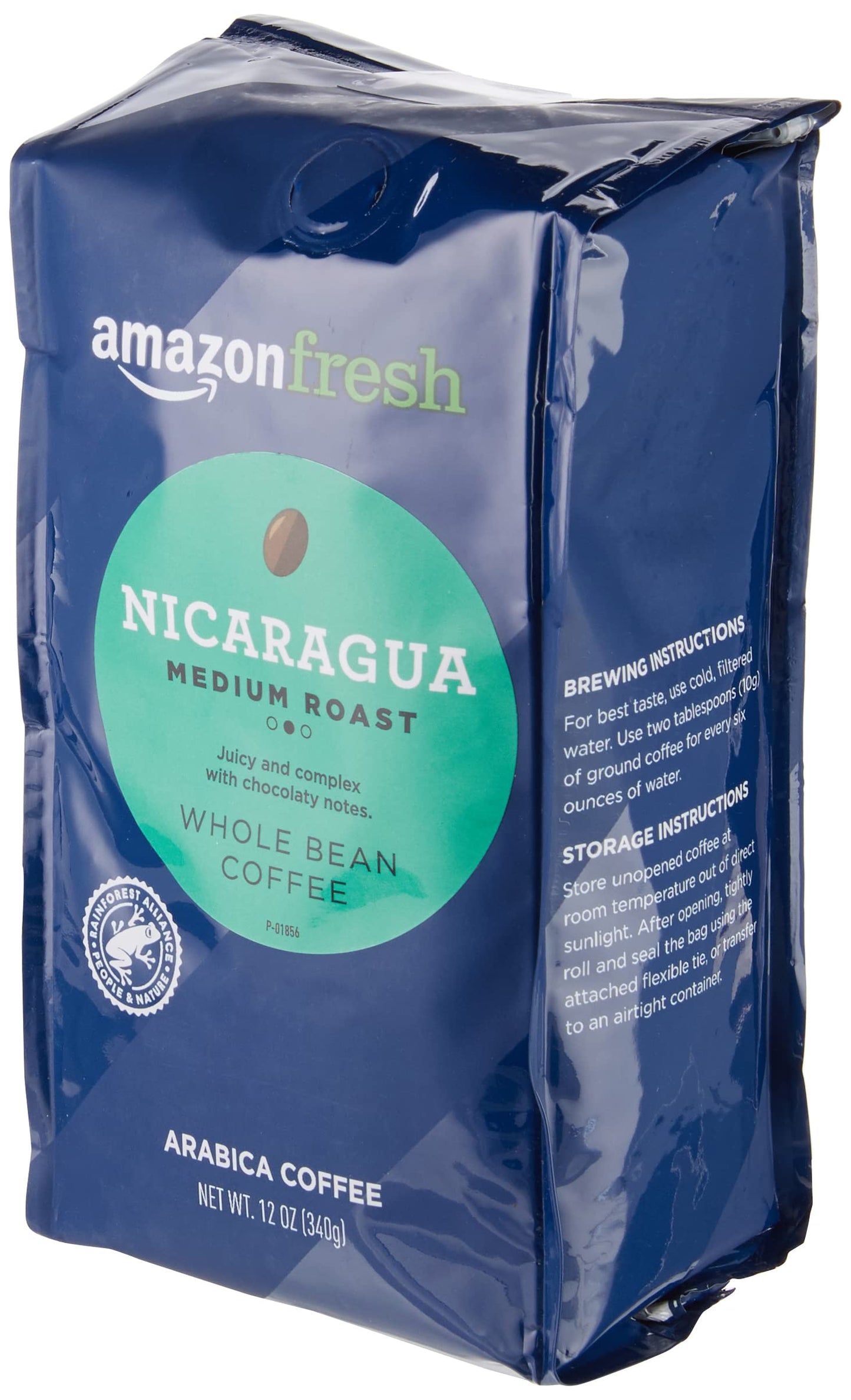 large online retailer Fresh Whole Bean Coffee, Medium Roast, 12 Ounce