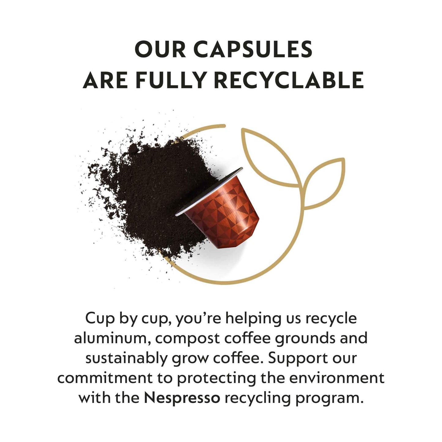 Nespresso Original Line Coffee Pods, Cape Town Envivo Lungo, Dark Roast, 50 Count, Model COMINHKG128850