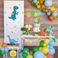Rssta i Dinosaur 2nd Birthday Cake Topper, Blue, W 6 inch * H 8 inch, Paper, Model XM107-Blue 2, Perfect for Dino Theme Party Decorations