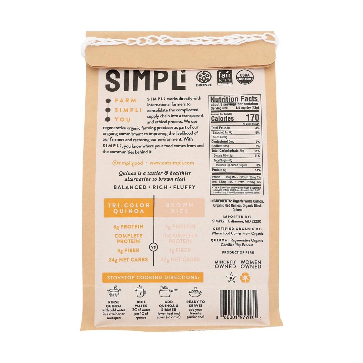 Simpli - Olive Oil Blend - Case Of 8-16.9 Fz