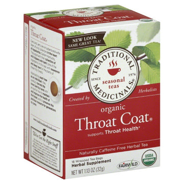 Traditional Medicinals Tea Throat Coat